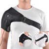 USB Heated Shoulder Massager Shoulder Brace; Electric Heated Knee Elbow Shoulder Brace Wrap; Vibration Knee Heating Pad; Heating Pad For Knee Elbow Sh