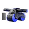 2 In 1 Belly Wheel Balanced Support and Digital Counter Automatic Rebound Mute Abdominal Exerciser Arm Muscles Slimming Home Gym